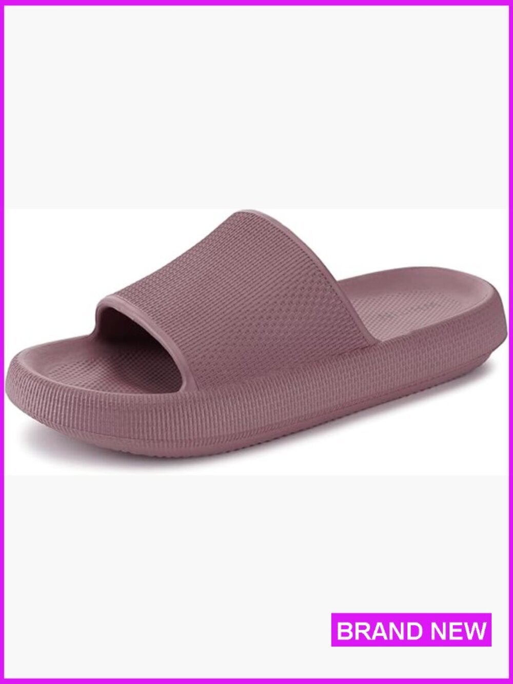 Non Slip Cushioned Slides Quick Drying Bathroom Sandals Thick Sole Slippers